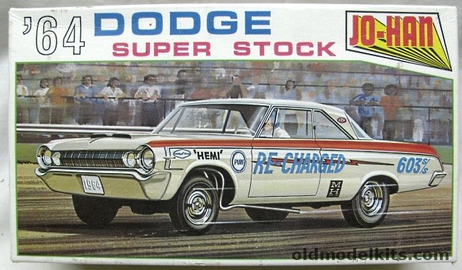 Jo-Han 1/25 1964 Dodge Super Stock, GC-2864 plastic model kit